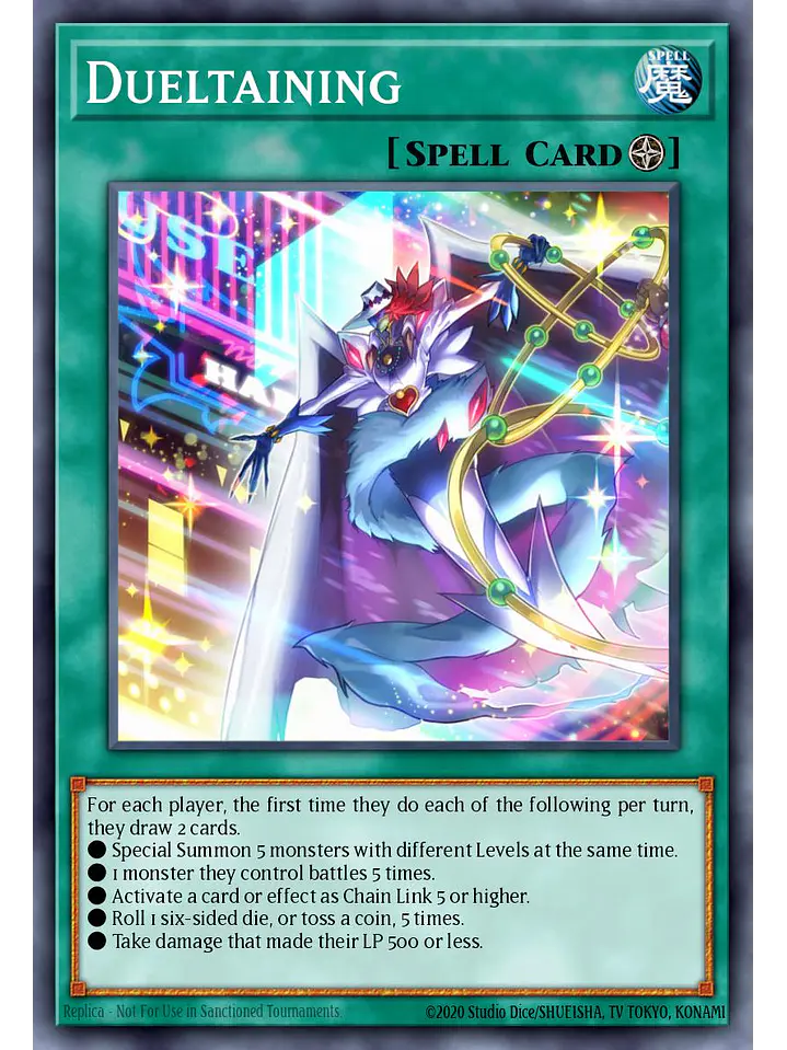 Dueltaining - RA04-EN286 - Platinum Secret Rare 1