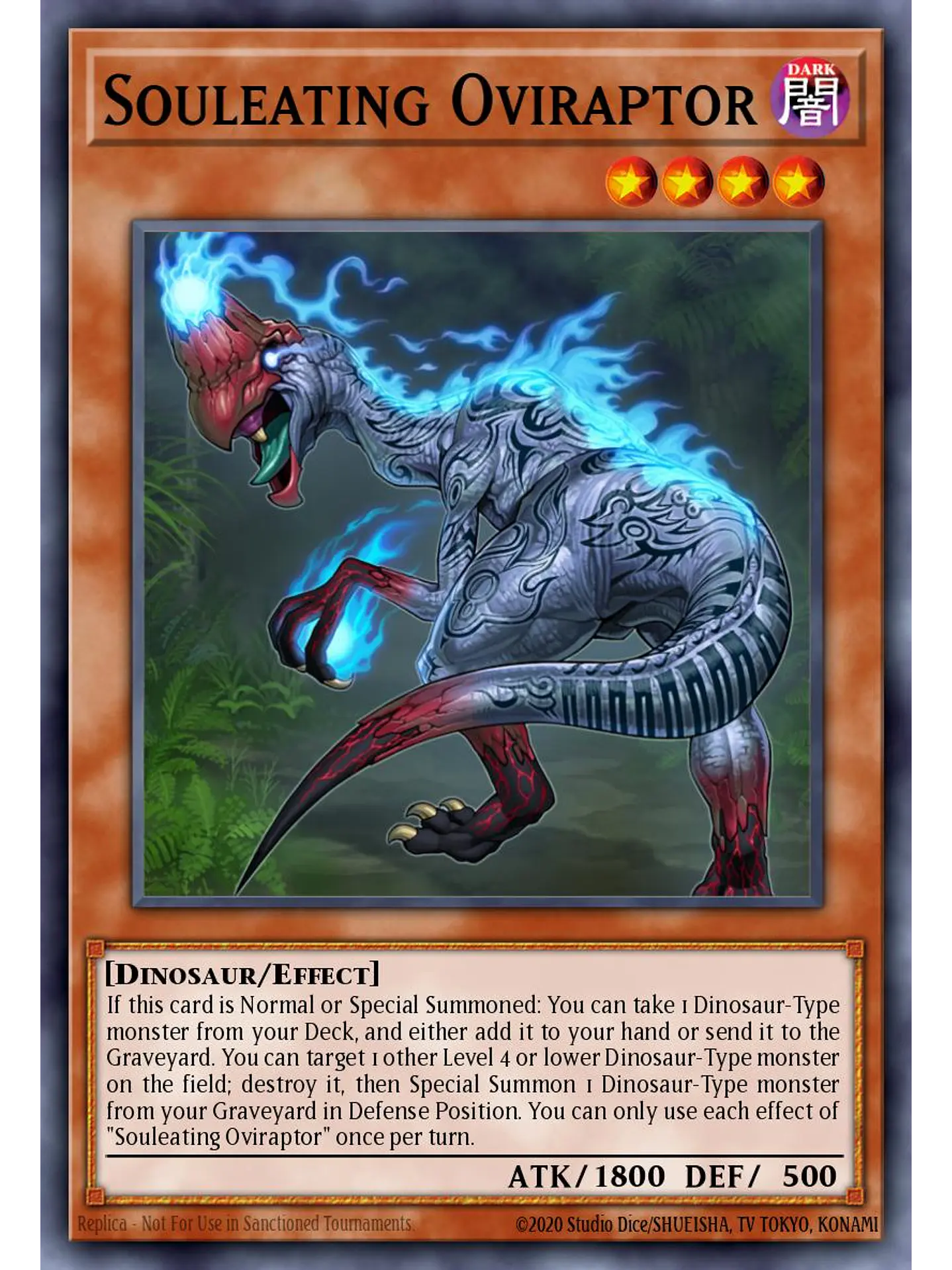 Souleating Oviraptor - RA04-EN288 - Platinum Secret Rare 1