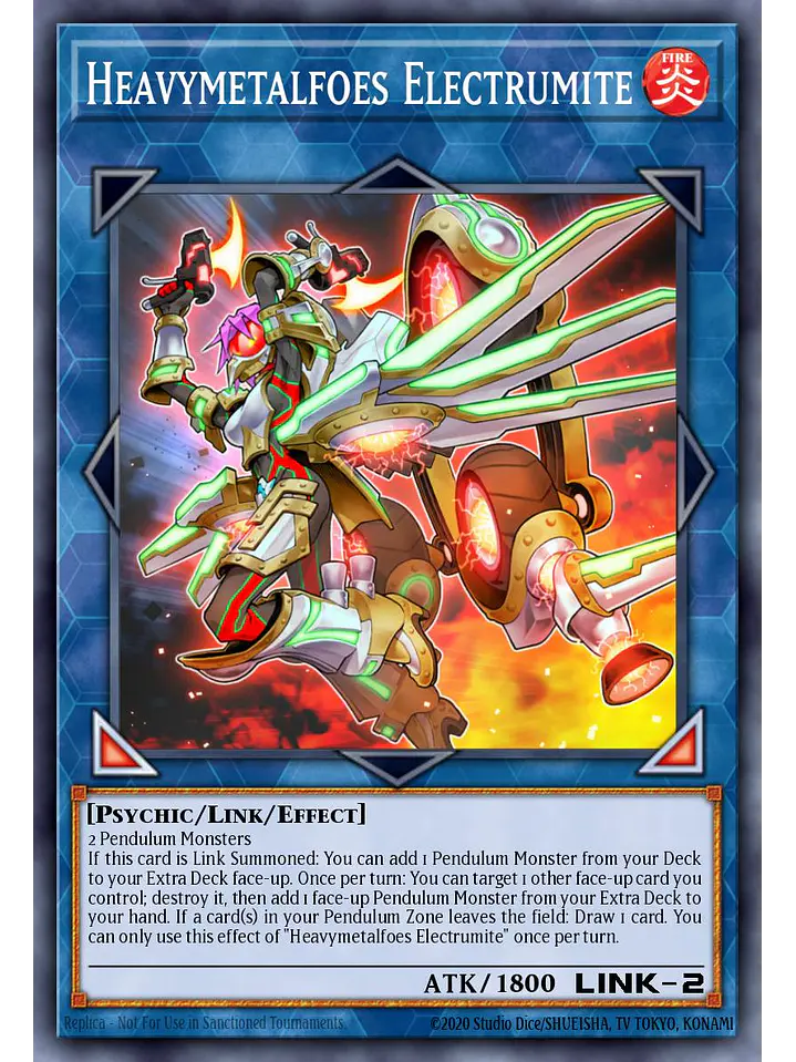 Heavymetalfoes Electrumite - RA04-EN292 - Platinum Secret Rare 1