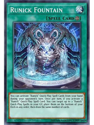 Runick Fountain - RA04-EN296 - Platinum Secret Rare
