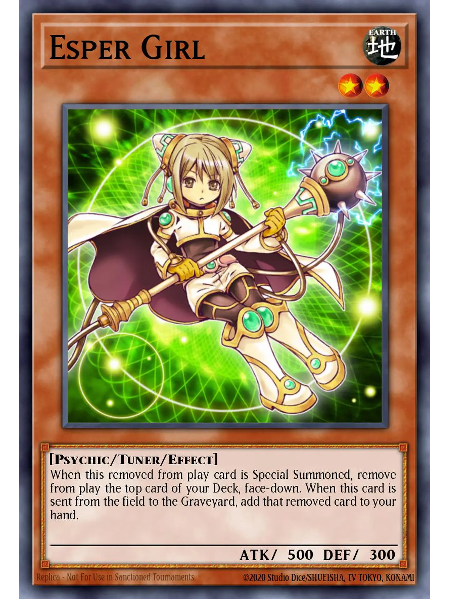 Esper Girl - RA04-EN006 - Quarter Century Secret Rare 1