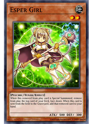 Esper Girl - RA04-EN006 - Quarter Century Secret Rare