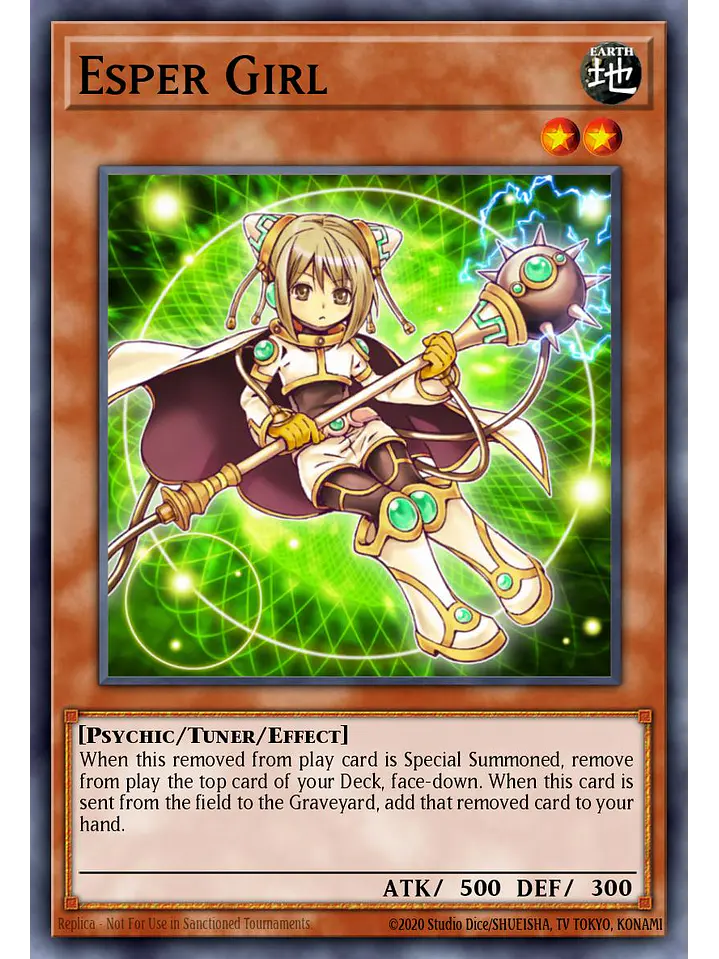 Esper Girl - RA04-EN006 - Quarter Century Secret Rare 1