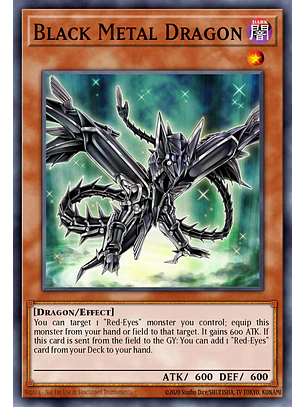 Black Metal Dragon - RA04-EN016 - Quarter Century Secret Rare