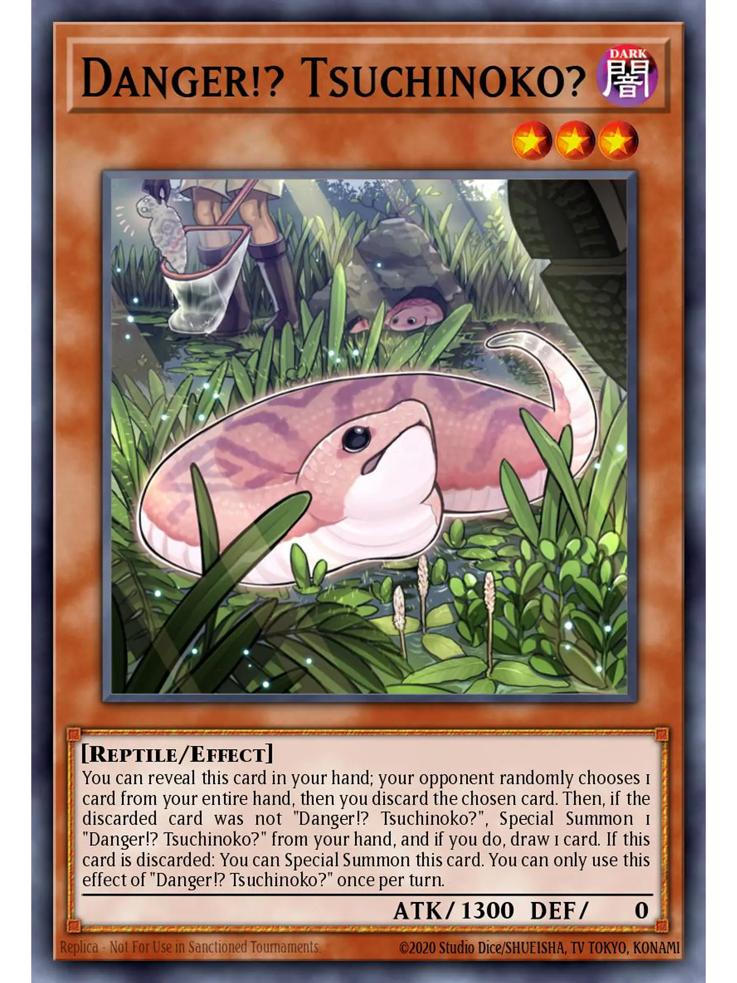 Danger!? Tsuchinoko? - RA04-EN027 - Quarter Century Secret Rare 1
