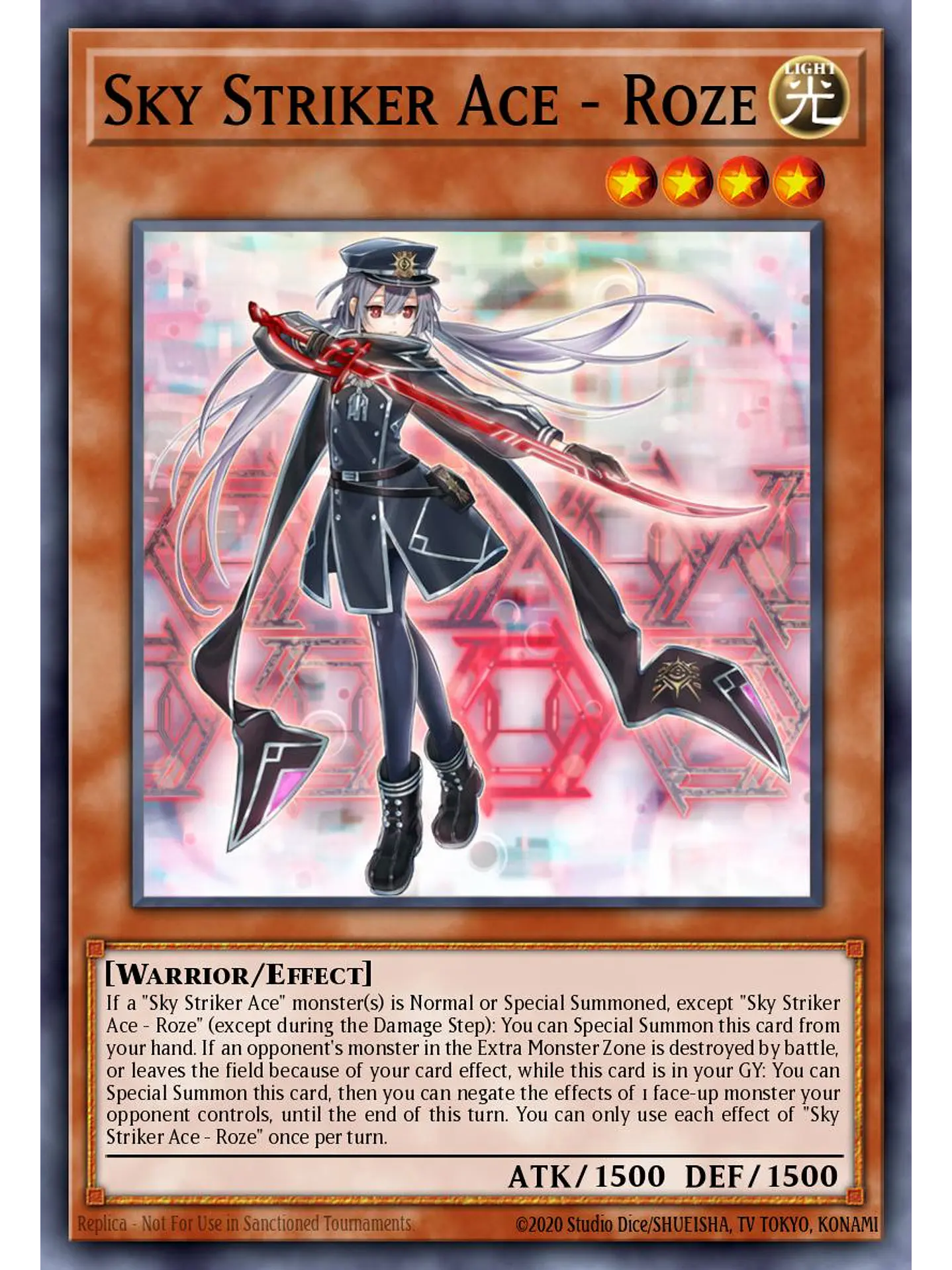 Sky Striker Ace – Roze - RA04-EN031 - Quarter Century Secret Rare 1