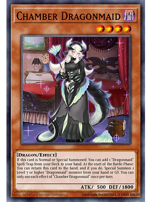 Chamber Dragonmaid - RA04-EN032 - Quarter Century Secret Rare