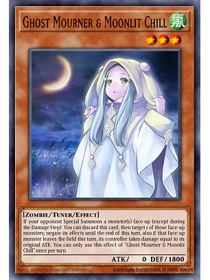 Ghost Mourner & Moonlit Chill - RA04-EN033 - Quarter Century Secret Rare