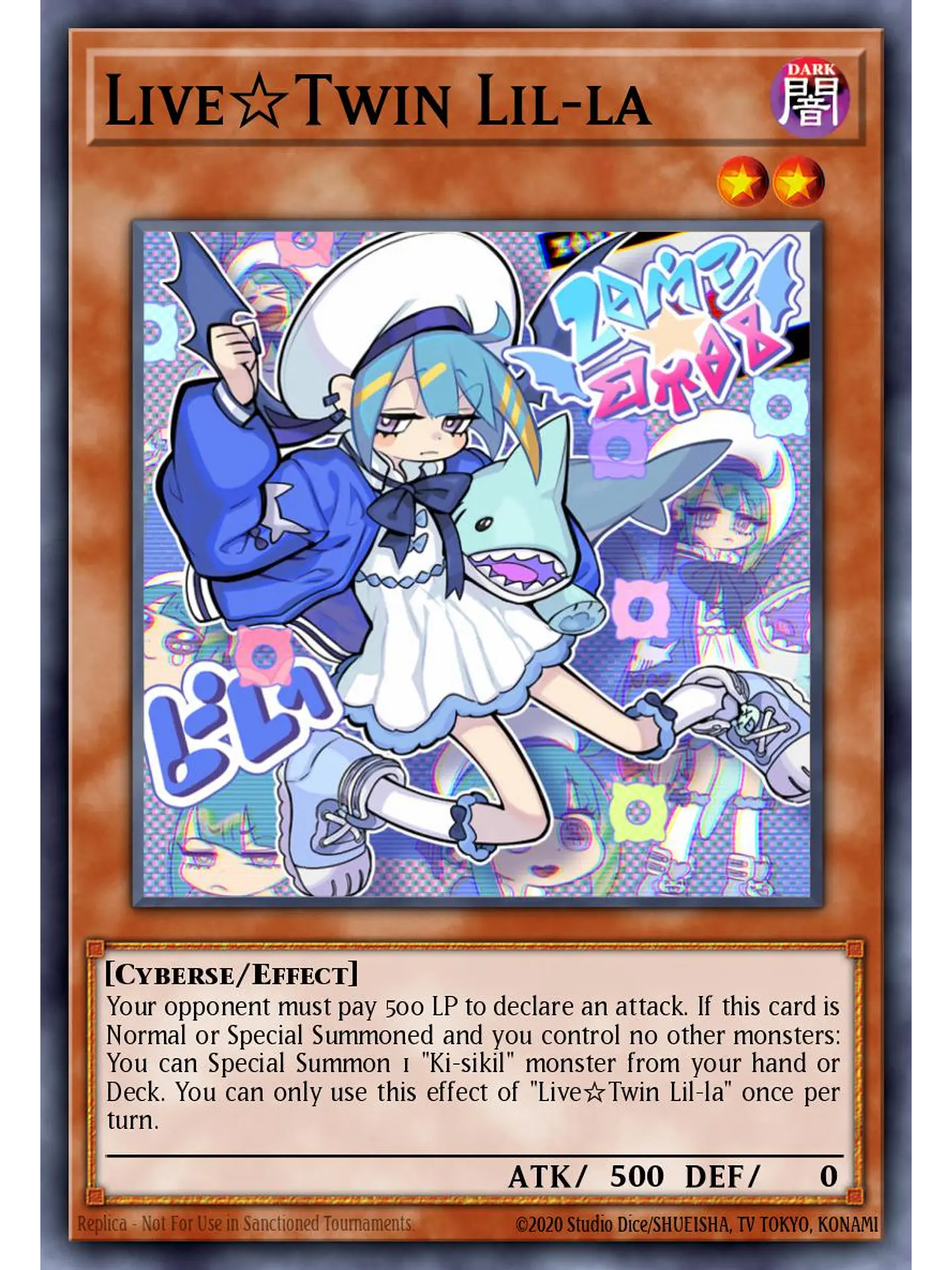 Live☆Twin Lil-la - RA04-EN036 - Quarter Century Secret Rare 1