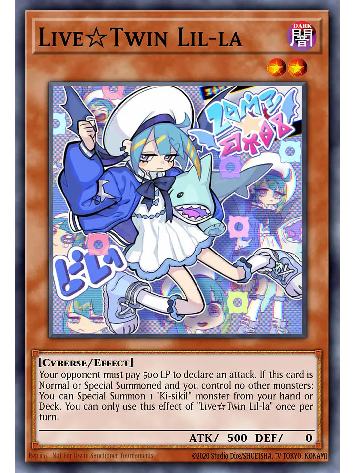 Live☆Twin Lil-la - RA04-EN036 - Quarter Century Secret Rare 1