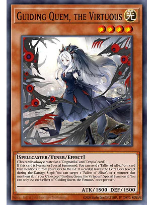 Guiding Quem, the Virtuous - RA04-EN043 - Quarter Century Secret Rare