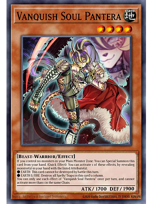 Vanquish Soul Pantera - RA04-EN044 - Quarter Century Secret Rare