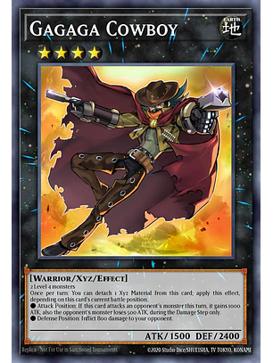 Gagaga Cowboy - RA04-EN064 - Quarter Century Secret Rare