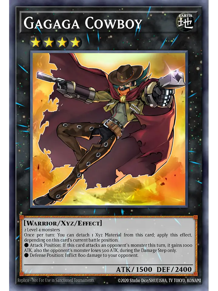 Gagaga Cowboy - RA04-EN064 - Quarter Century Secret Rare 1