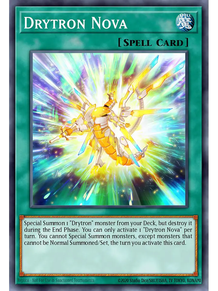 Drytron Nova - RA04-EN097 - Quarter Century Secret Rare 1
