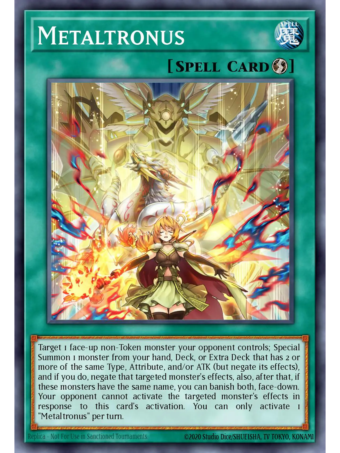 Metaltronus - RA04-EN100 - Quarter Century Secret Rare 1