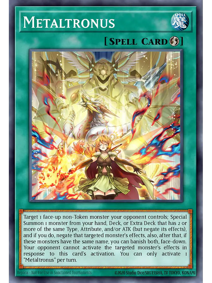 Metaltronus - RA04-EN100 - Quarter Century Secret Rare 1