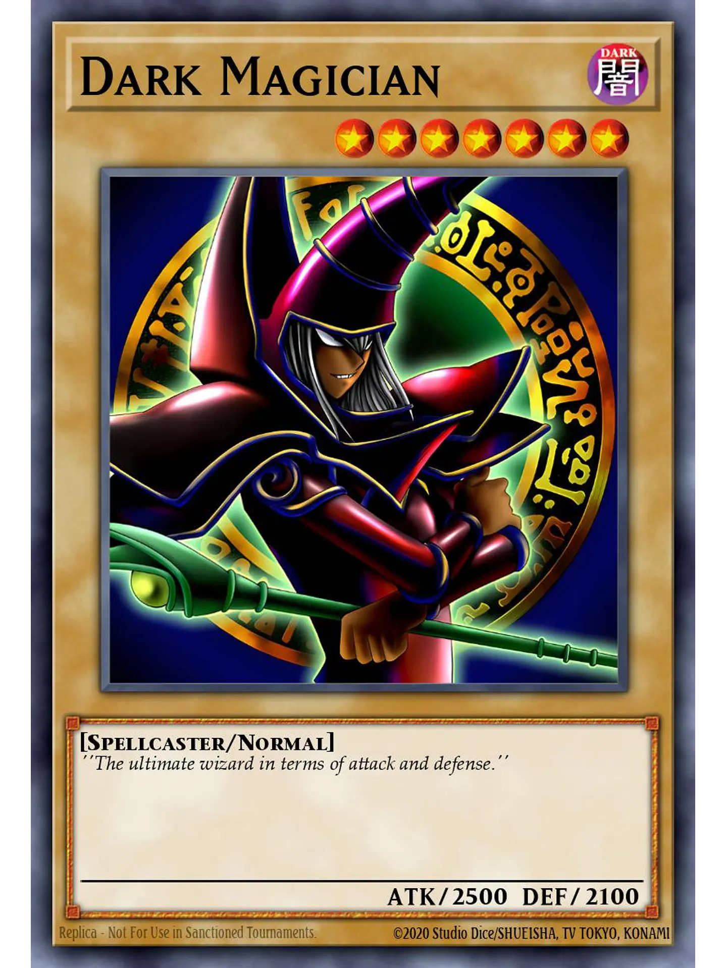 Dark Magician (Arkana) - RA04-EN106 - Quarter Century Secret Rare 1