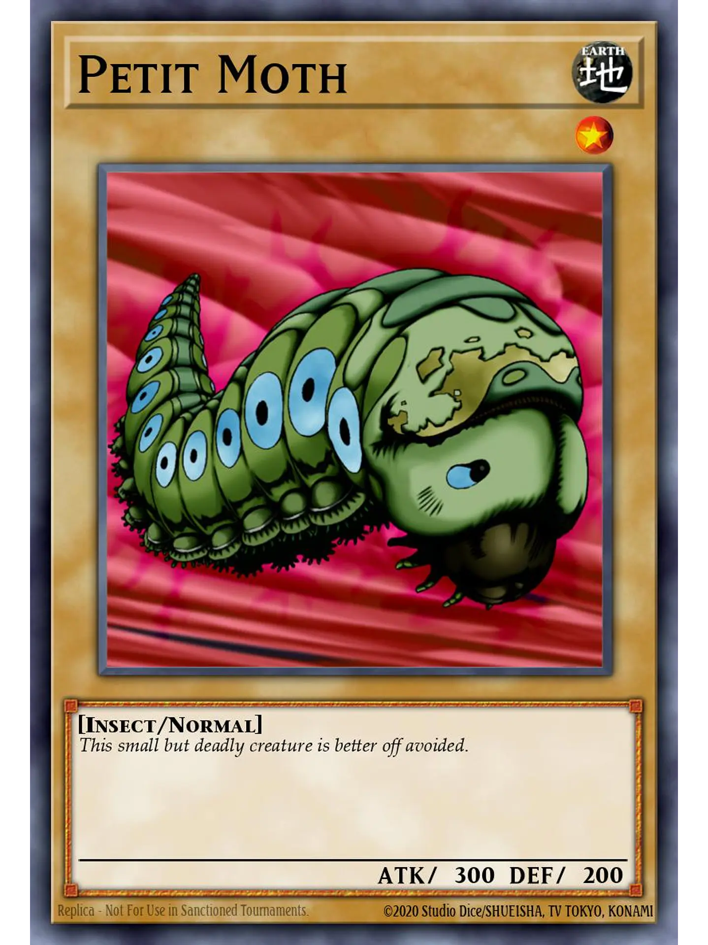 Petit Moth - RA04-EN111 - Quarter Century Secret Rare 1