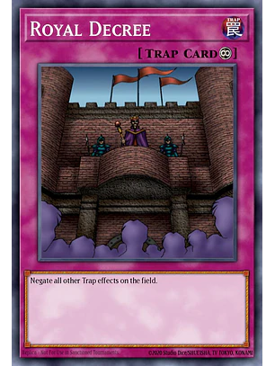Royal Decree - RA04-EN113 - Quarter Century Secret Rare