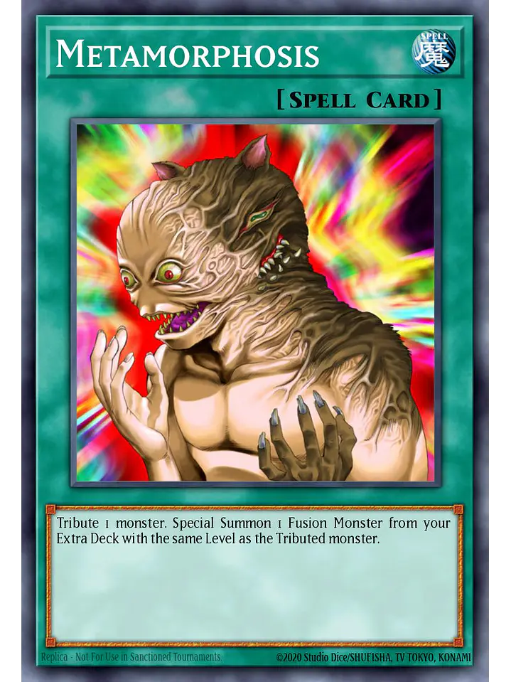 Metamorphosis - RA04-EN123 - Quarter Century Secret Rare 1