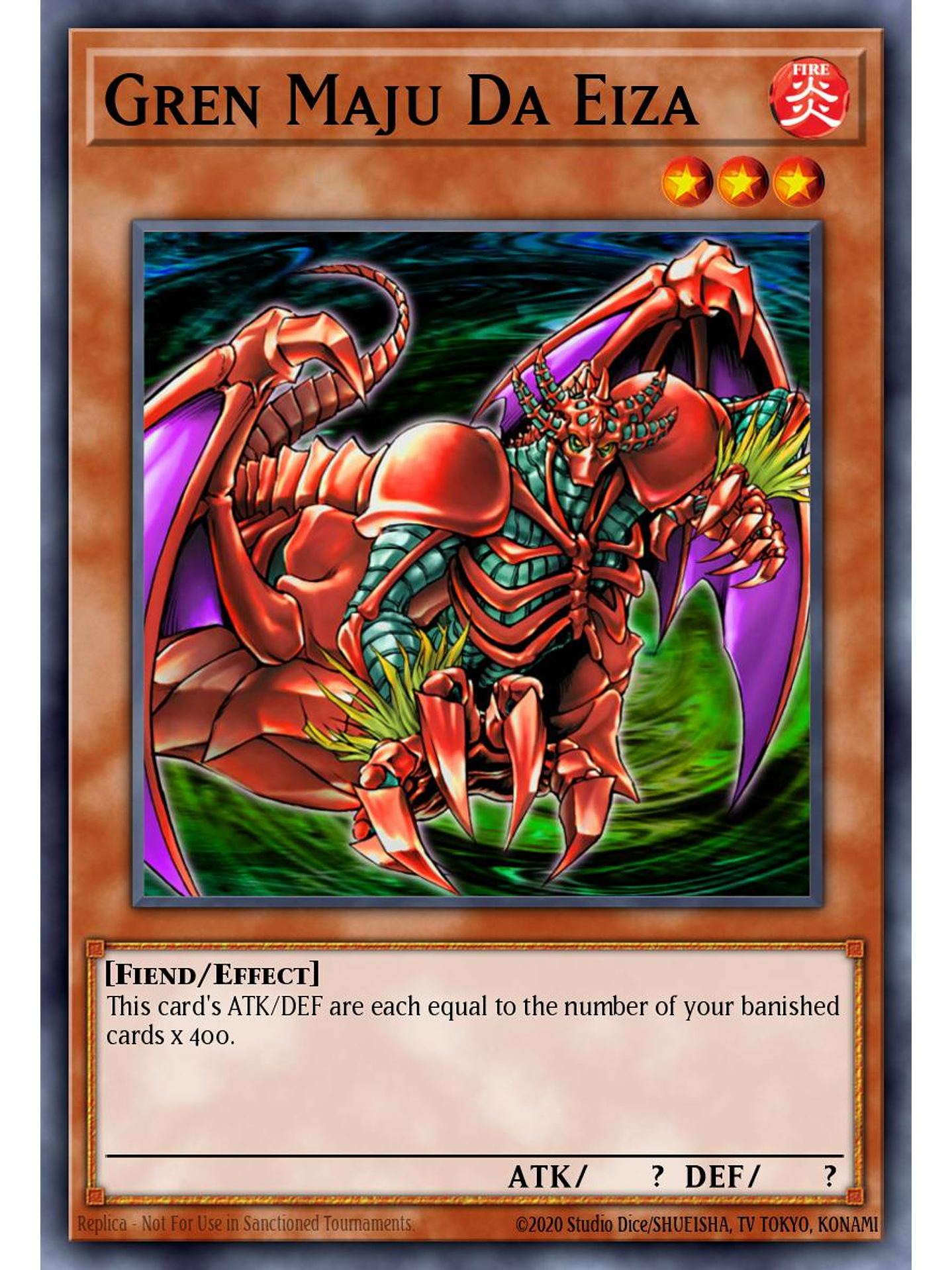 Gren Maju Da Eiza - RA04-EN124 - Quarter Century Secret Rare 1