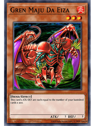 Gren Maju Da Eiza - RA04-EN124 - Quarter Century Secret Rare
