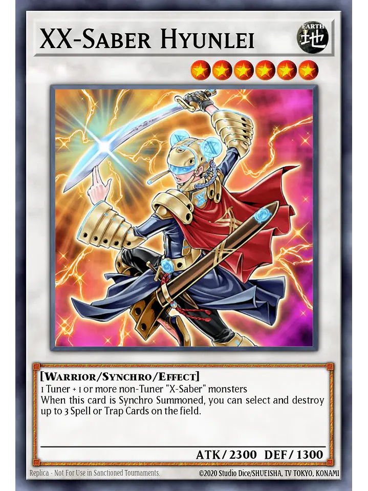 XX-Saber Hyunlei - RA04-EN140 - Quarter Century Secret Rare 1