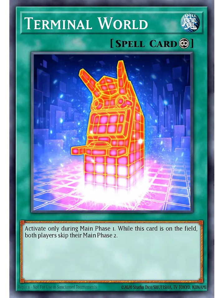 Terminal World - RA04-EN148 - Quarter Century Secret Rare 1