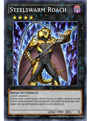 Steelswarm Roach - RA04-EN151 - Quarter Century Secret Rare