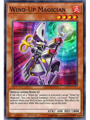 Wind-Up Magician - RA04-EN153 - Quarter Century Secret Rare