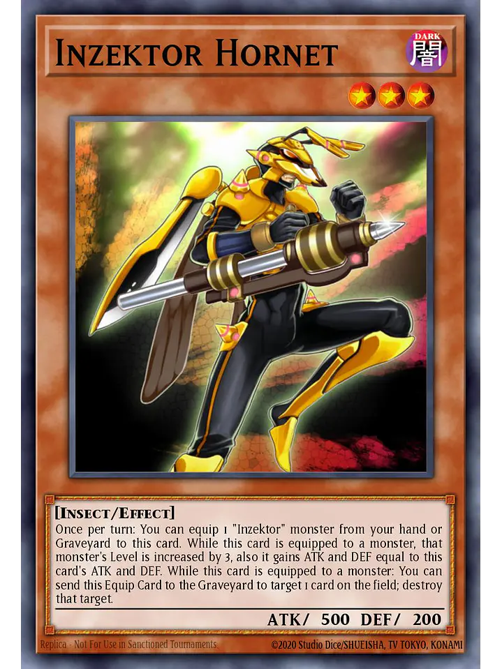 Inzektor Hornet - RA04-EN171 - Quarter Century Secret Rare 1