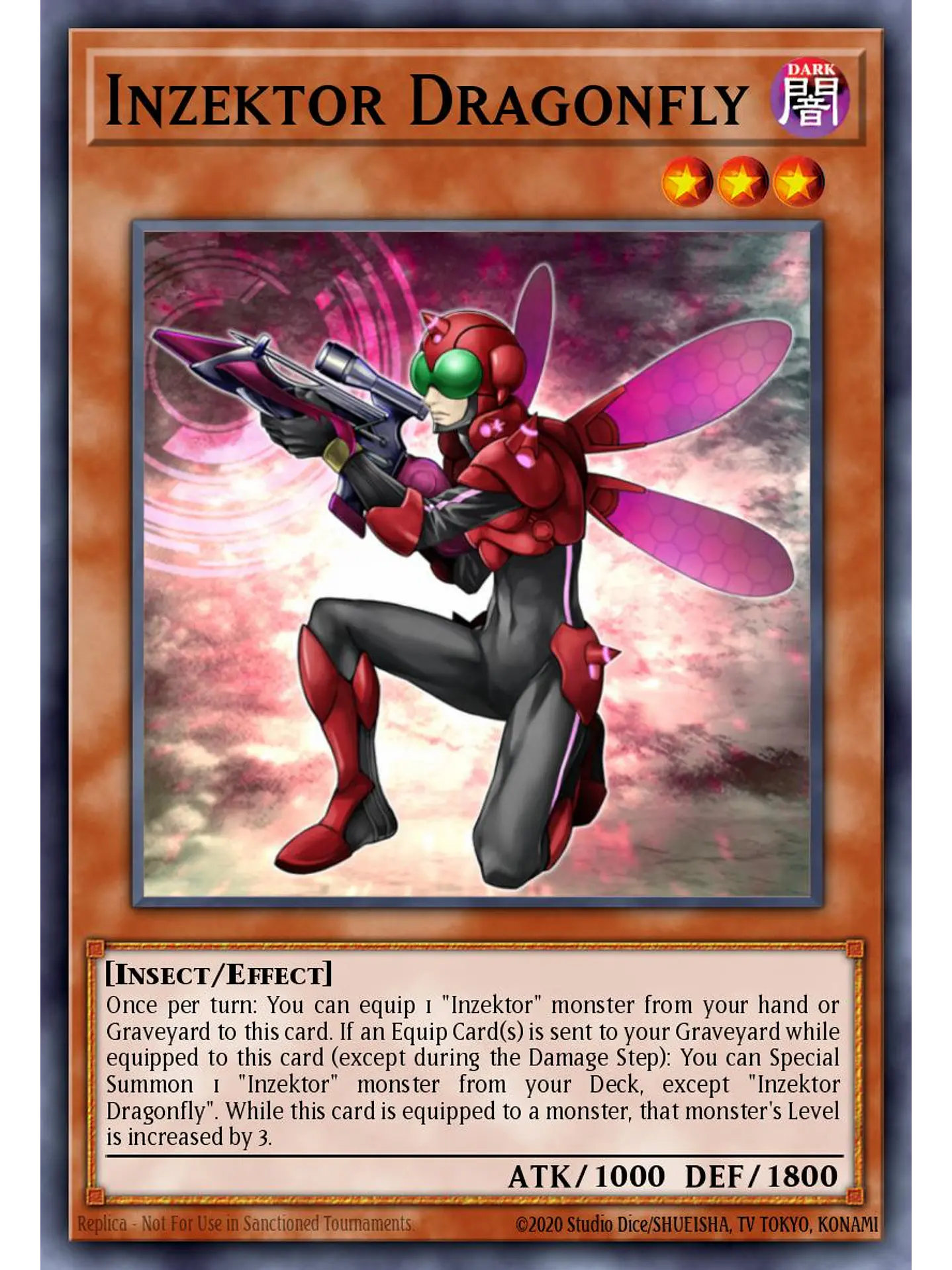 Inzektor Dragonfly - RA04-EN172 - Quarter Century Secret Rare 1