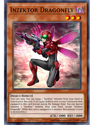 Inzektor Dragonfly - RA04-EN172 - Quarter Century Secret Rare