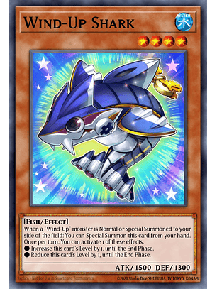Wind-Up Shark - RA04-EN180 - Quarter Century Secret Rare