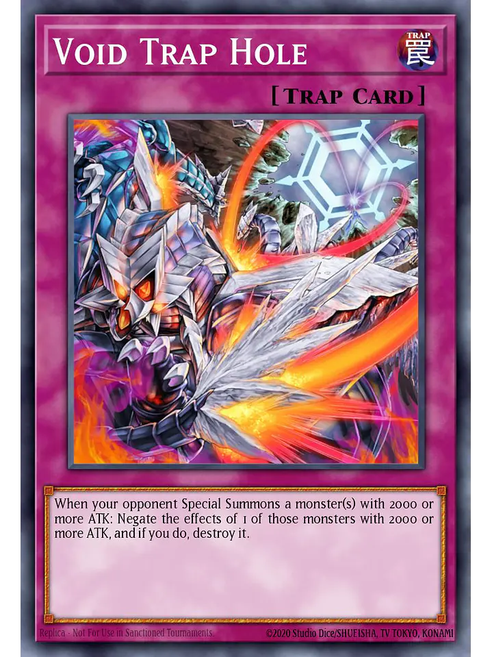 Void Trap Hole - RA04-EN190 - Quarter Century Secret Rare 1