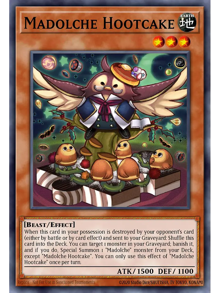 Madolche Hootcake - RA04-EN206 - Quarter Century Secret Rare 1