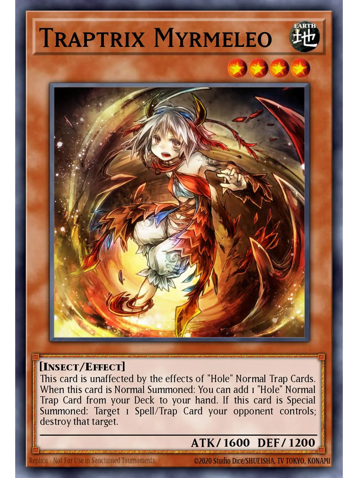 Traptrix Myrmeleo - RA04-EN210 - Quarter Century Secret Rare 1