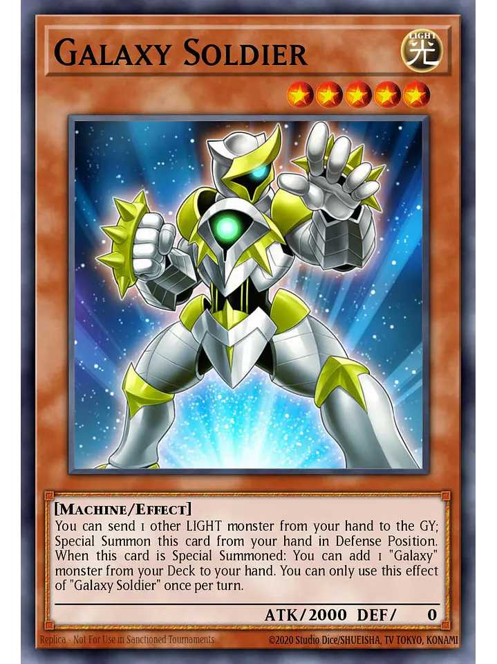 Galaxy Soldier - RA04-EN219 - Quarter Century Secret Rare 1