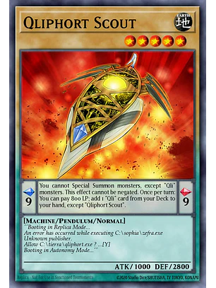 Qliphort Scout - RA04-EN236 - Quarter Century Secret Rare