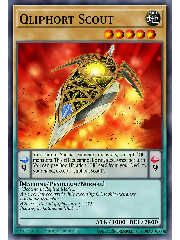 Qliphort Scout - RA04-EN236 - Quarter Century Secret Rare 1