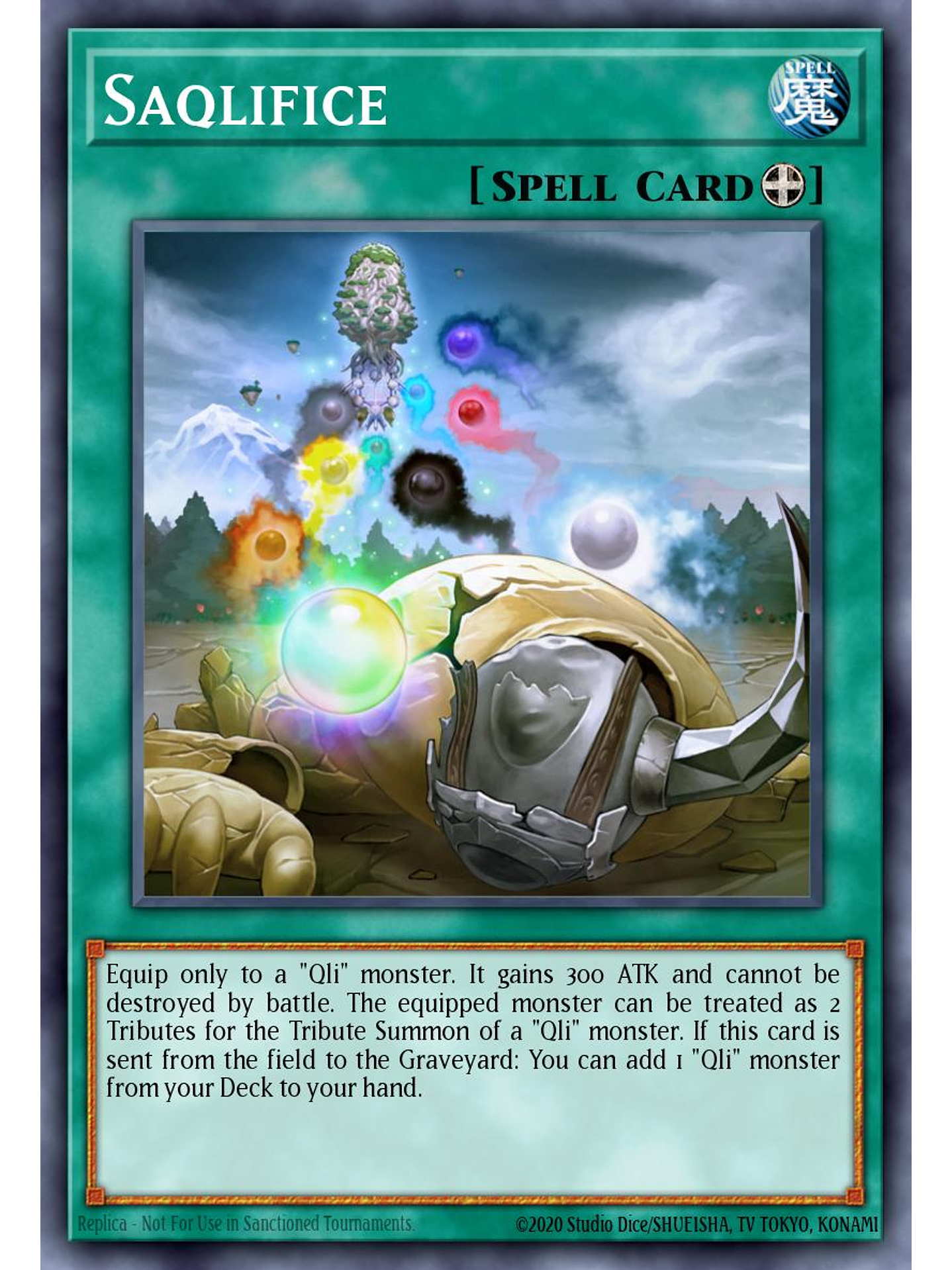 Saqlifice - RA04-EN238 - Quarter Century Secret Rare 1