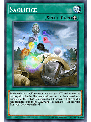 Saqlifice - RA04-EN238 - Quarter Century Secret Rare