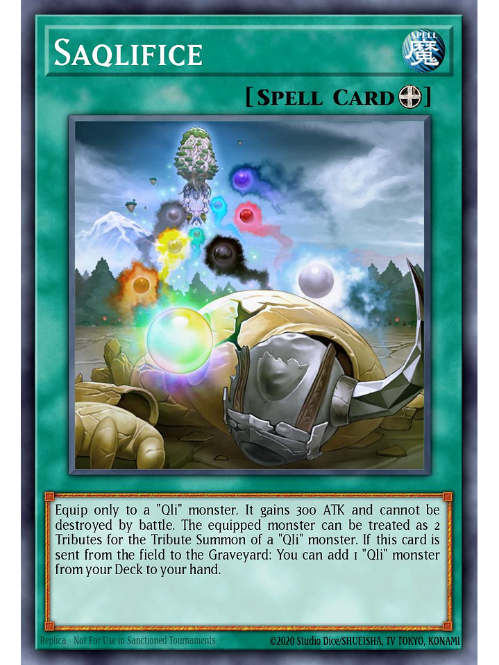 Saqlifice - RA04-EN238 - Quarter Century Secret Rare 1