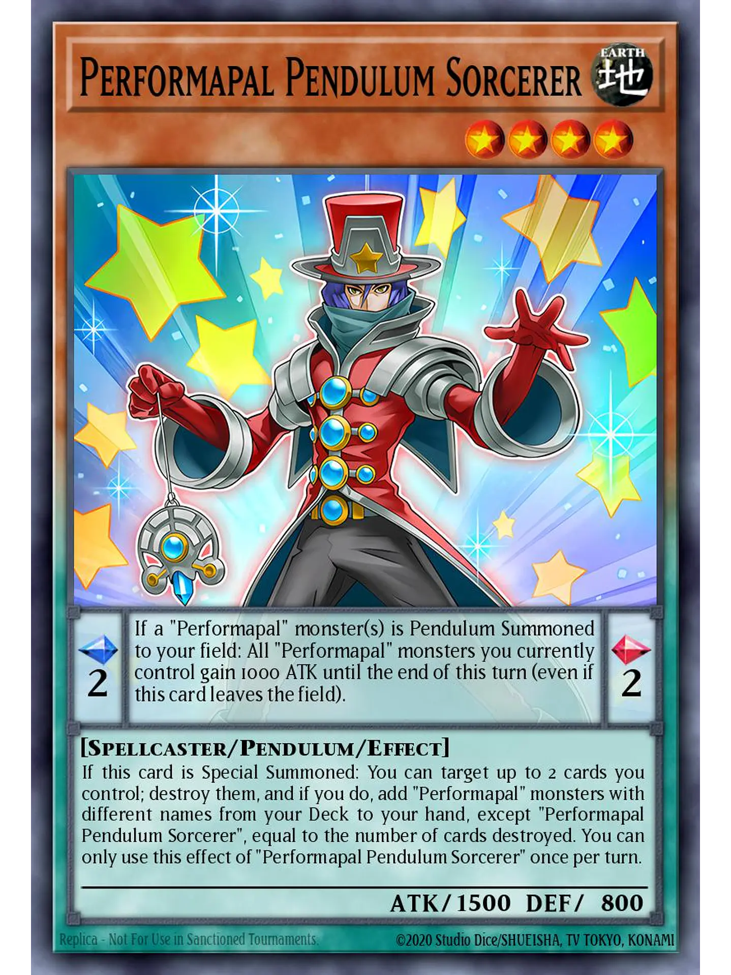 Performapal Pendulum Sorcerer - RA04-EN242 - Quarter Century Secret Rare 1