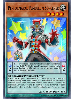 Performapal Pendulum Sorcerer - RA04-EN242 - Quarter Century Secret Rare