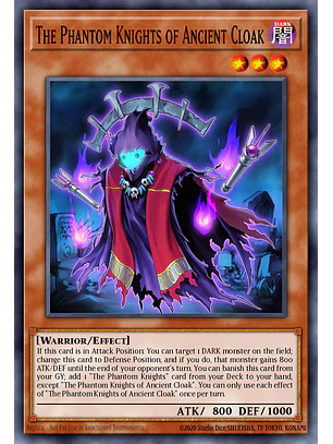 The Phantom Knights of Ancient Cloak - RA04-EN263 - Quarter Century Secret Rare