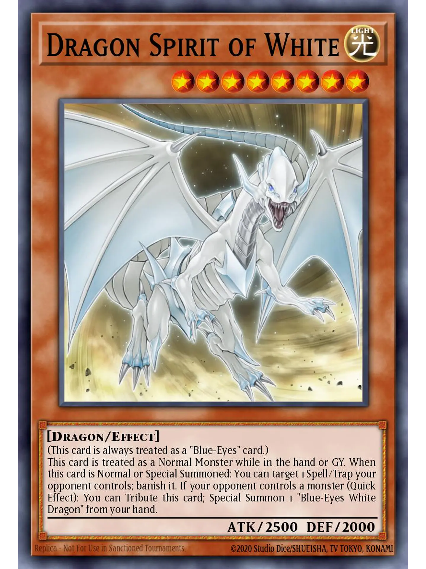 Dragon Spirit of White - RA04-EN265 - Quarter Century Secret Rare 1