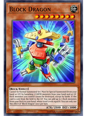 Block Dragon - RA04-EN268 - Quarter Century Secret Rare