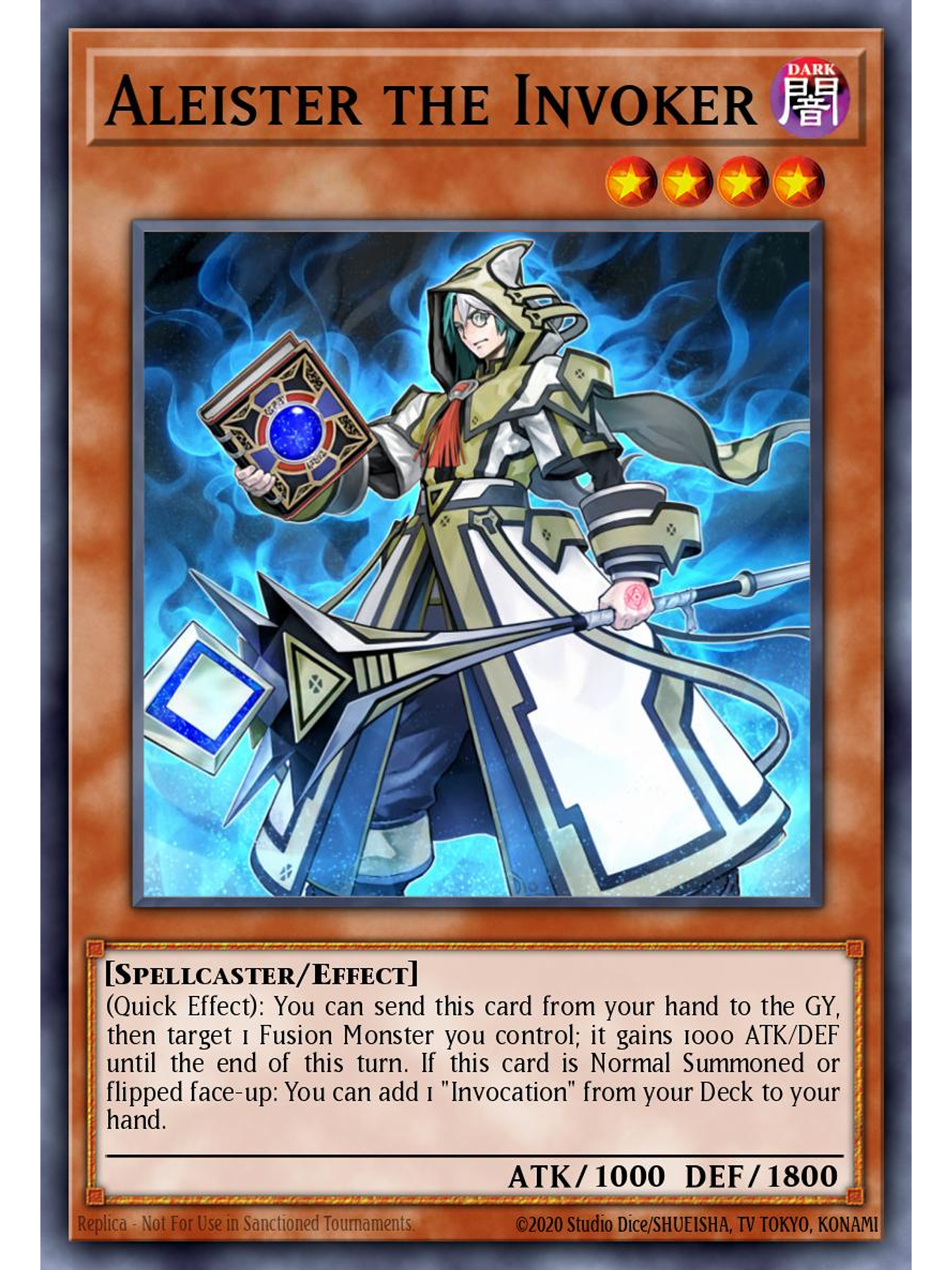 Aleister the Invoker - RA04-EN278 - Quarter Century Secret Rare 1